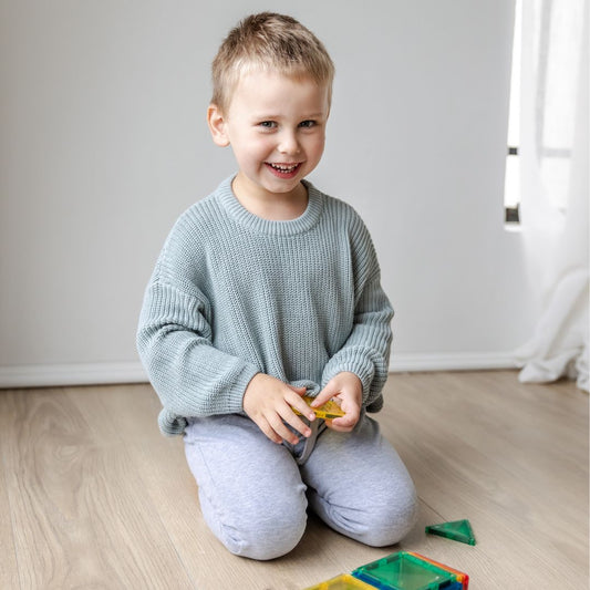 Hello Poppet Sloane Jumper available at Bear & Moo