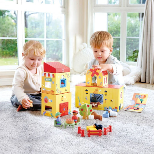 Hape Land | The Sweet Farmyard Set available at Bear & Moo