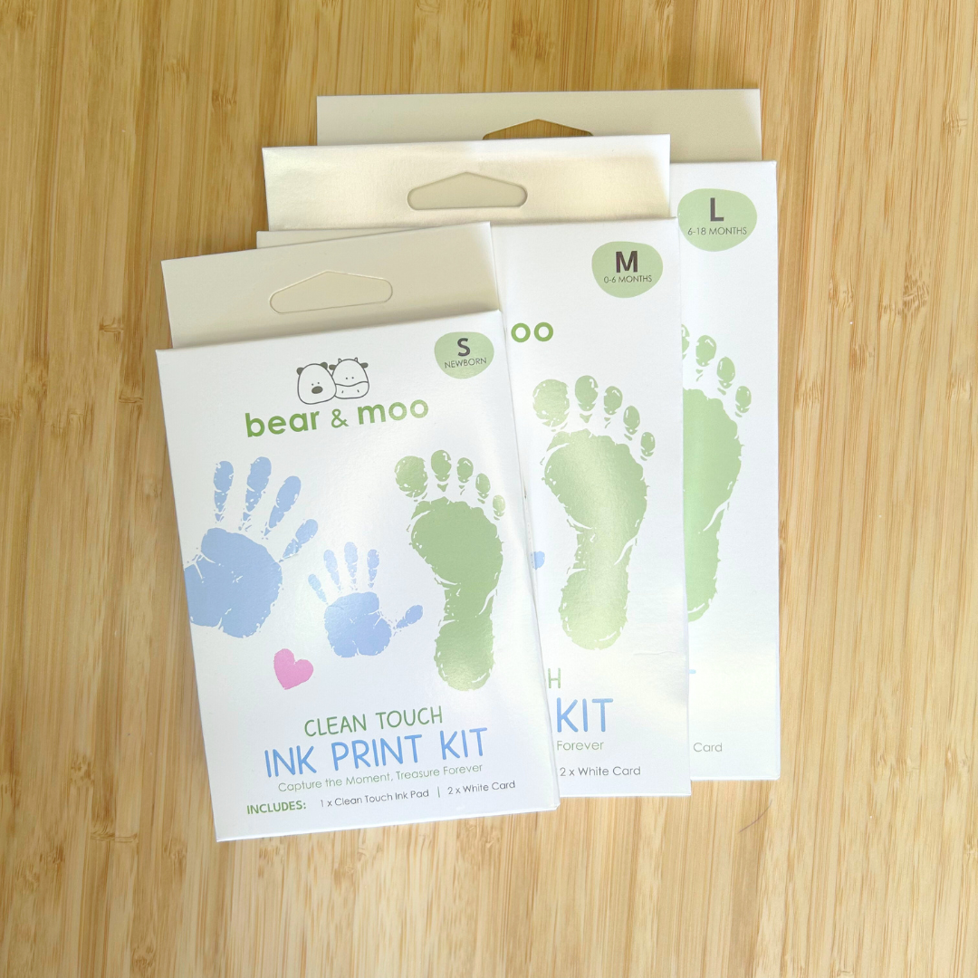  6 Pcs Extra Large Clean Touch Ink Pad for Baby