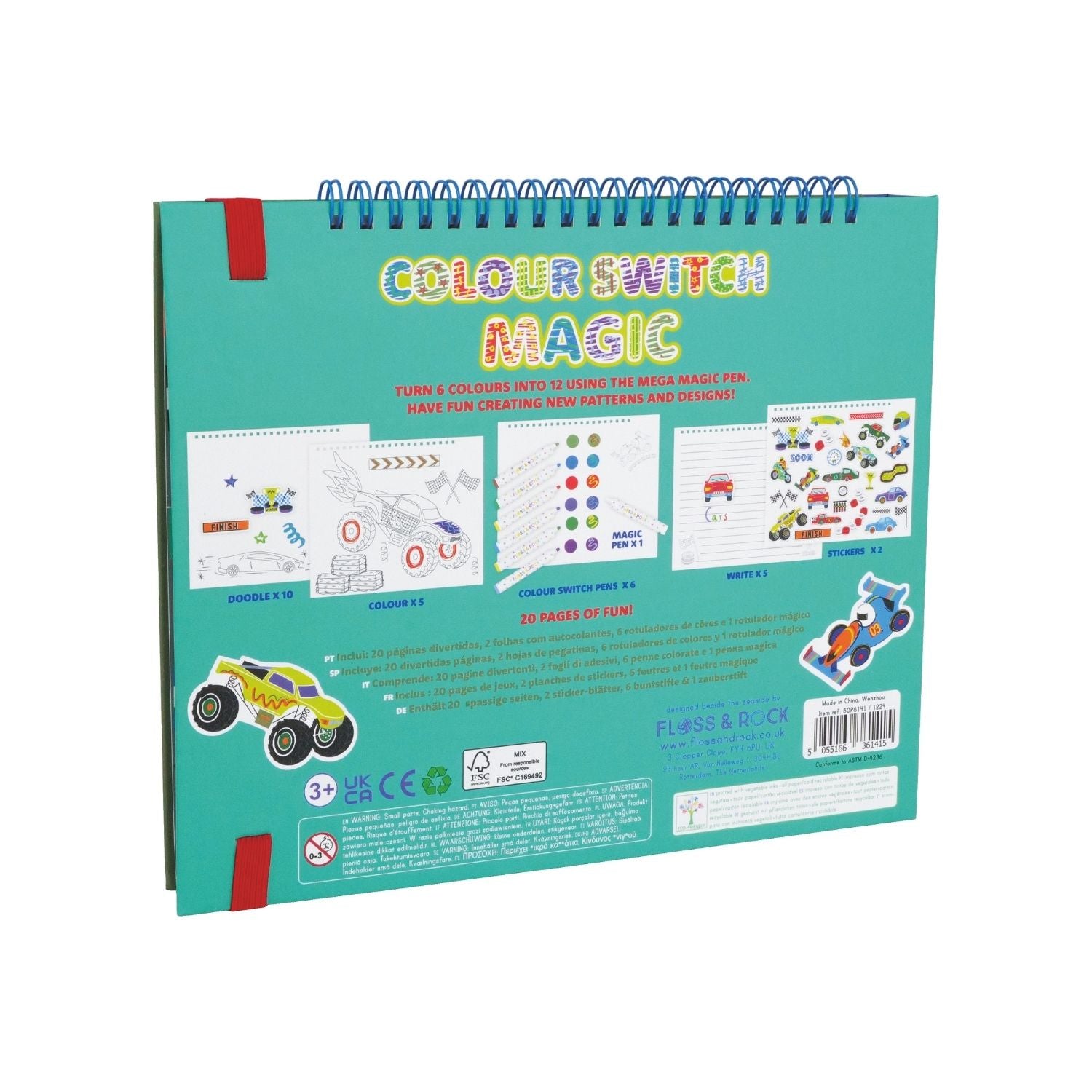 Floss & Rock Colour Switch Magic | Cars available at Bear & Moo