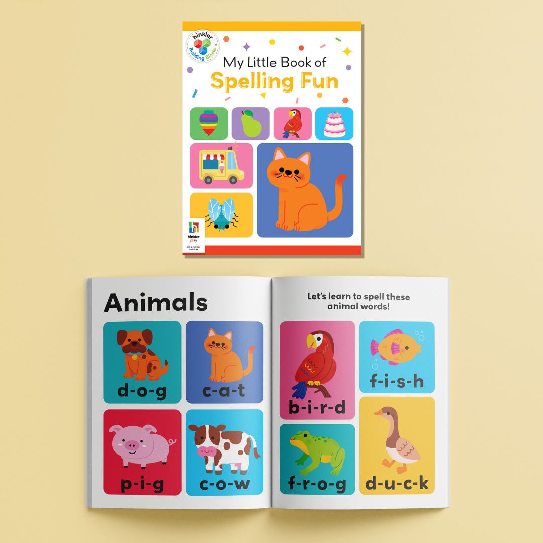 Hinkler Building Blocks Match & Learn Spelling Fun available at Bear & Moo