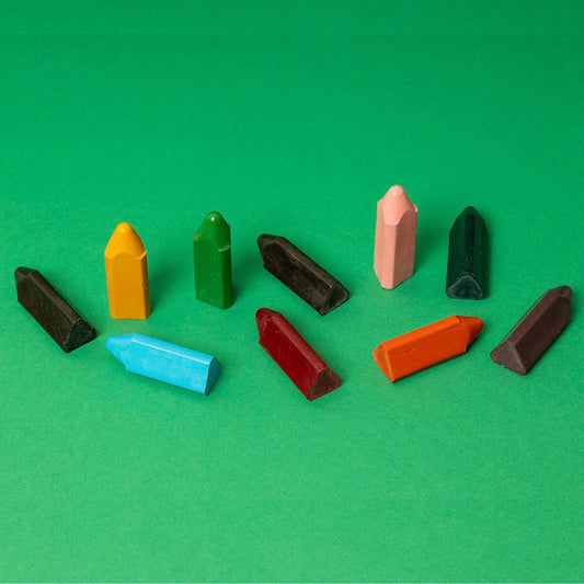Honey Sticks Triangles | Beeswax Crayons available at Bear & Moo