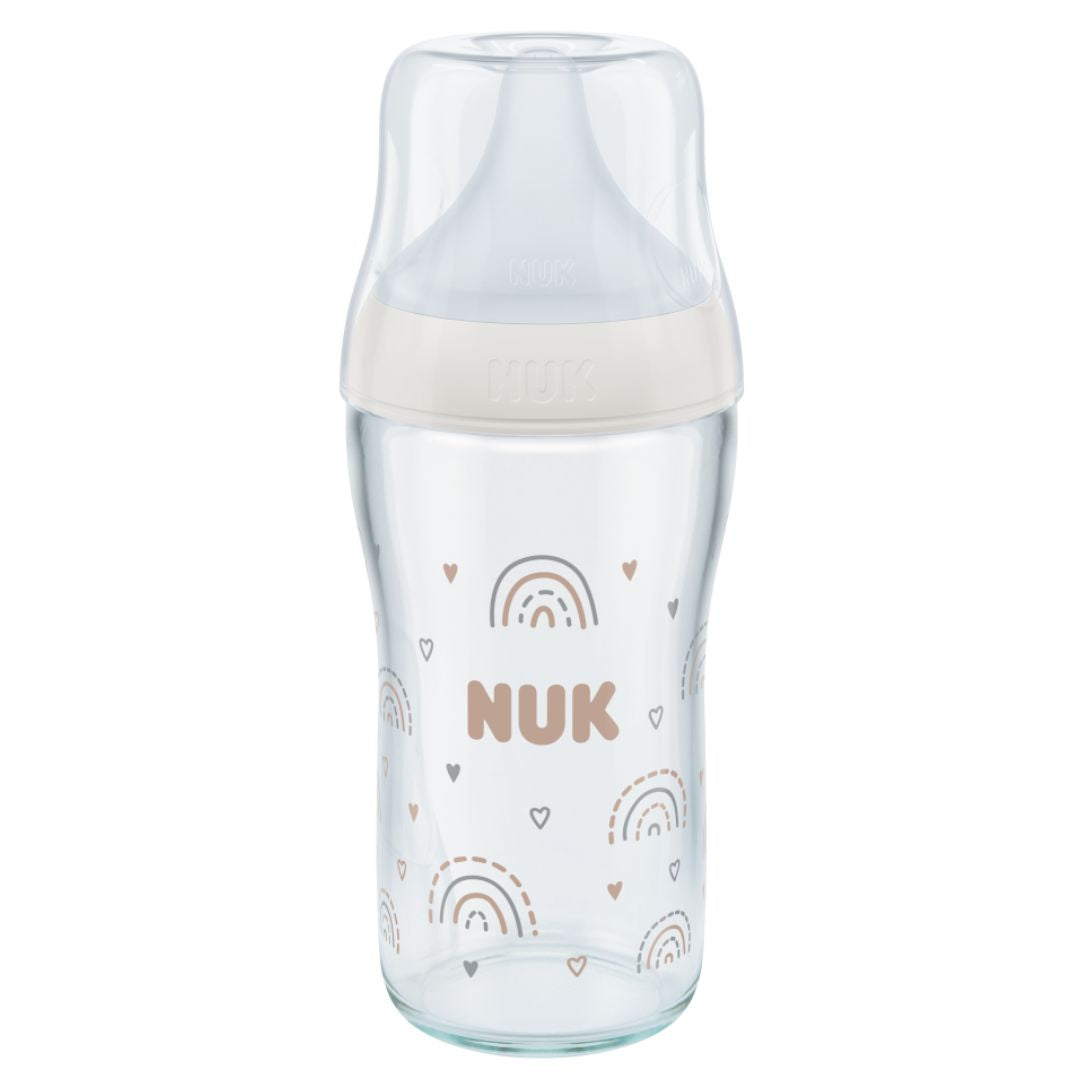 Perfect Match Glass Bottle | Rainbow 230ml available at Bear & Moo