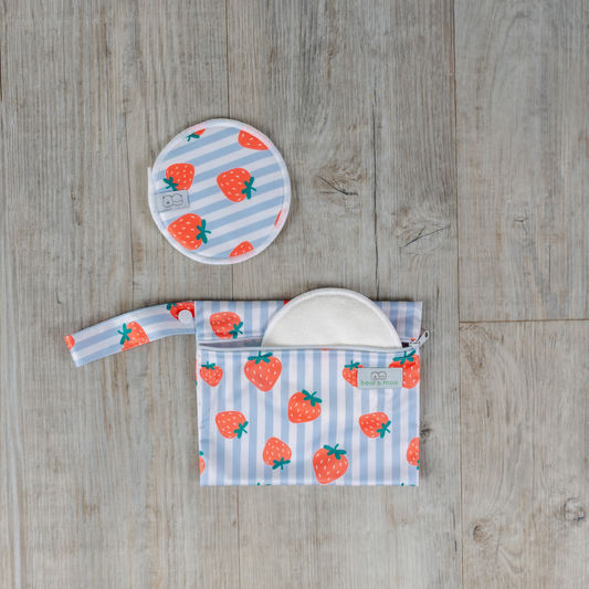 Strawberry Delight Breast Pads