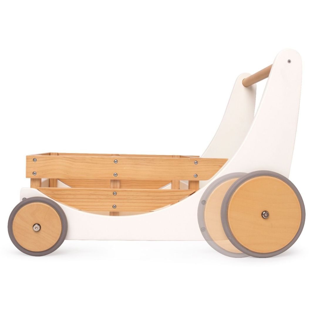 Kinderfeets Cargo Walker | Wooden Walker available at Bear & Moo