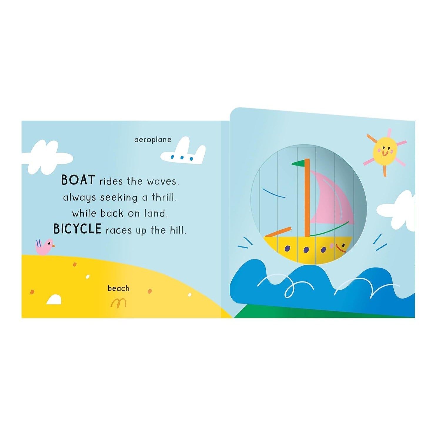 Wacky Magic Windows | Words Board Book available at Bear & Moo