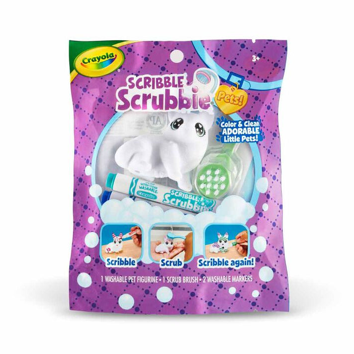 Crayola Scribble Scrubbie Pets available at Bear & Moo