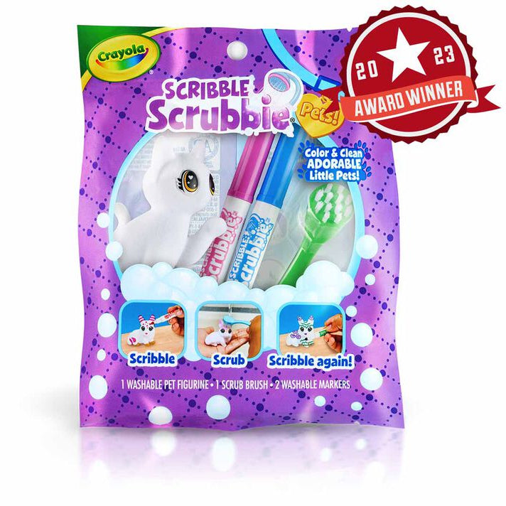 Crayola Scribble Scrubbie Pets available at Bear & Moo