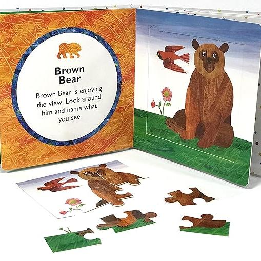 My First Puzzle Book | The World of Eric Carle available at Bear & Moo