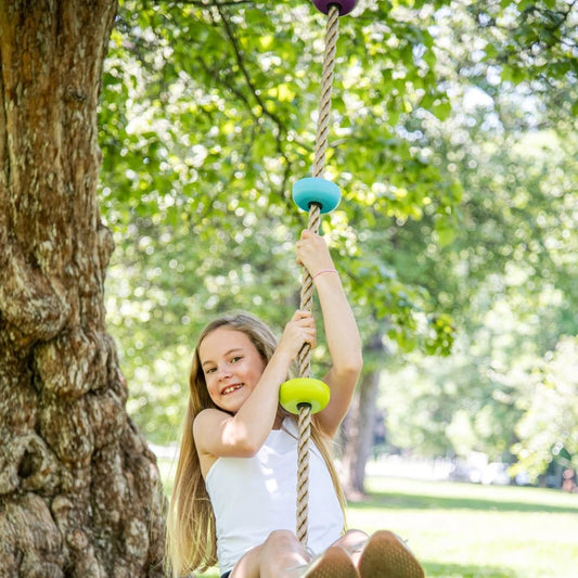 Trelines LED Climbing Rope Swing available at Bear & Moo
