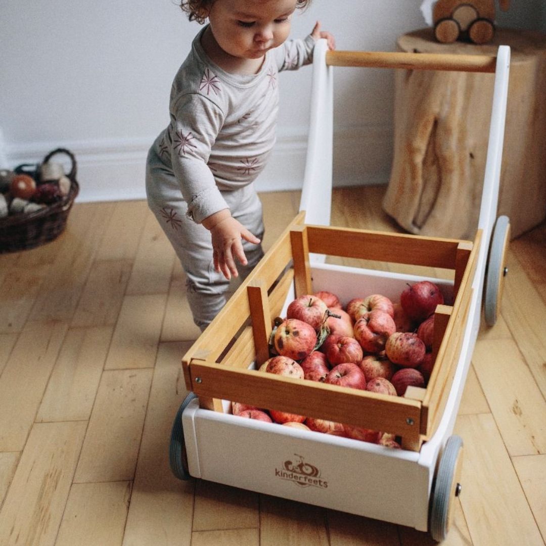 Kinderfeets Cargo Walker | Wooden Walker available at Bear & Moo