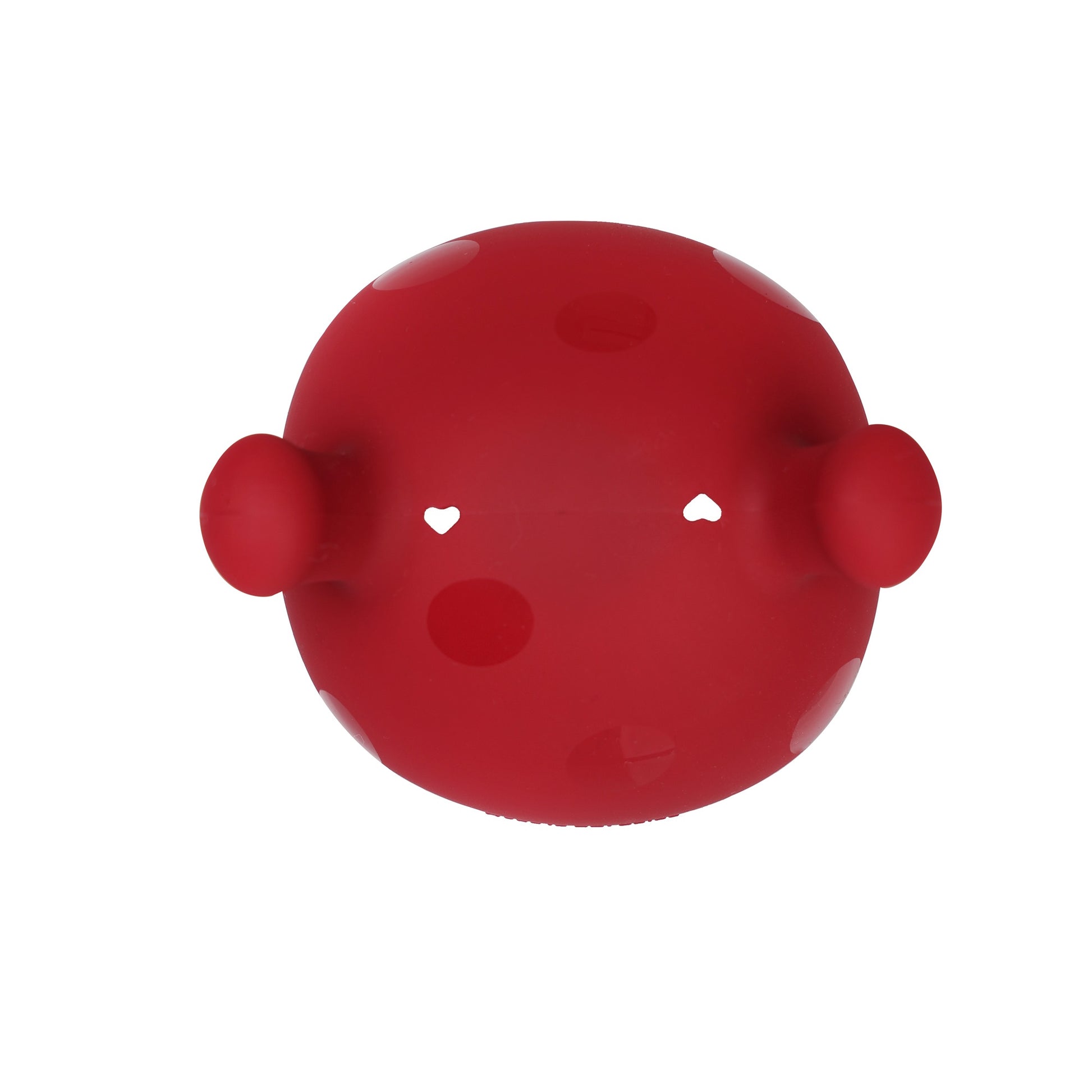 Mombella Mushroom Teether in Chimney Red available at Bear & Moo