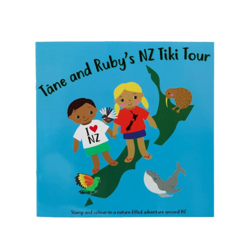 Moana Road Tāne & Ruby Stamp Kit available at Bear & Moo