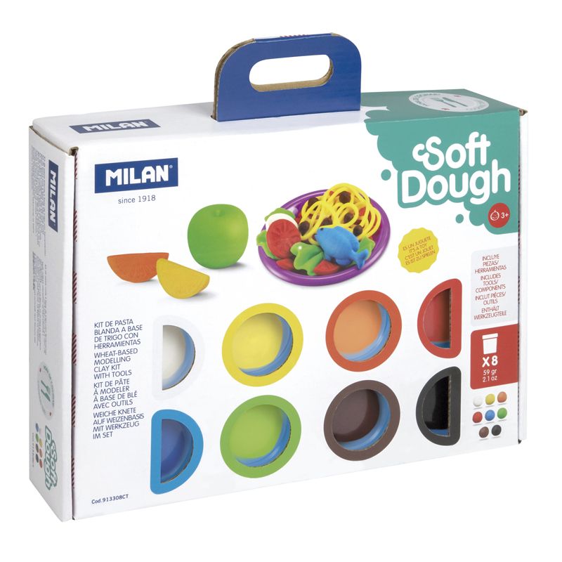 Milan Soft Dough Cooking Time Play Kit available at Bear & Moo