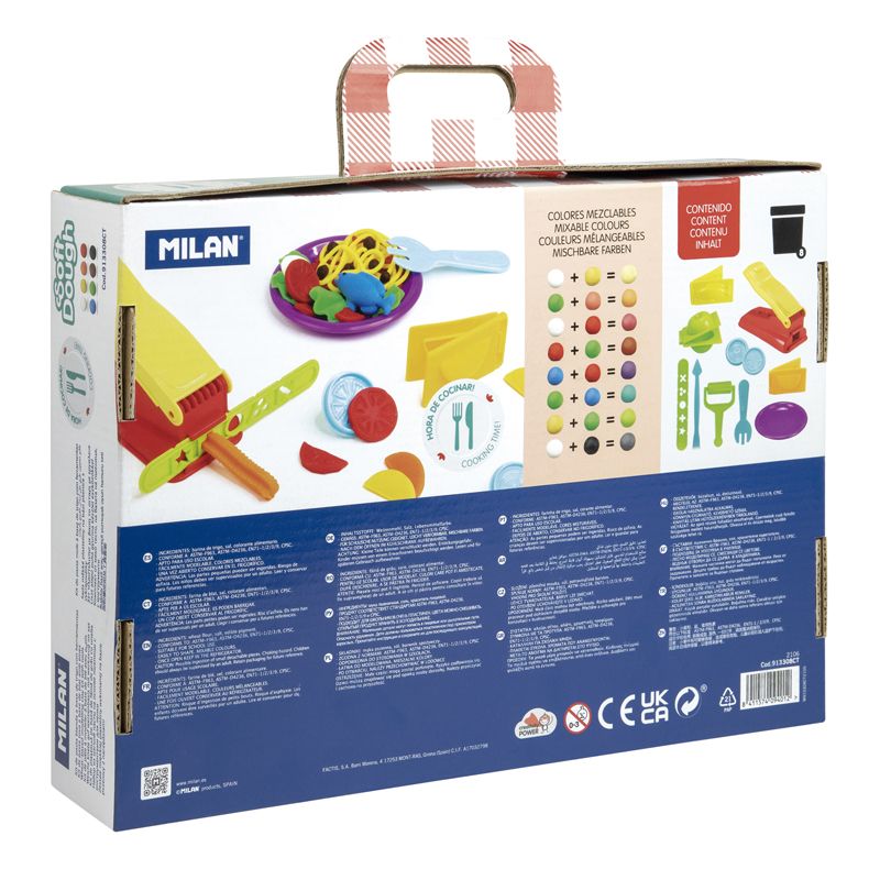 Milan Soft Dough Cooking Time Play Kit available at Bear & Moo