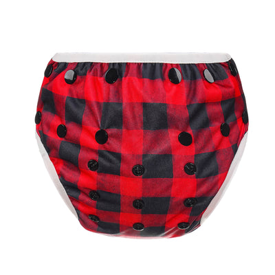 Gumboot Gingham Swim Nappy