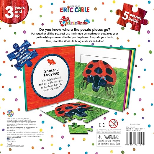 My First Puzzle Book | The World of Eric Carle available at Bear & Moo