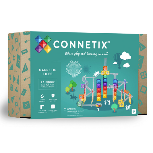 CONNETIX 92 piece Ball Run Pack available at Bear & Moo