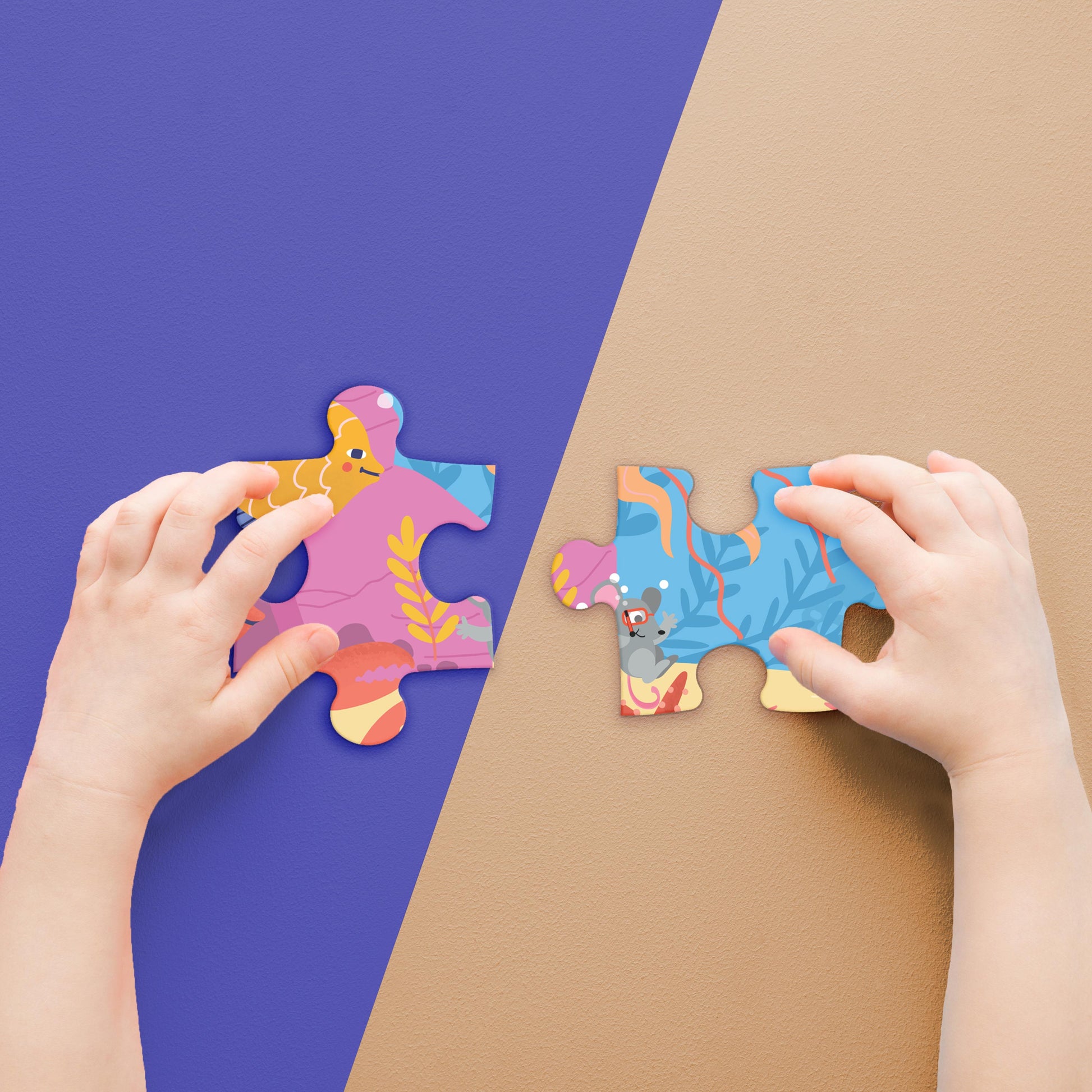 Hinkler Junior Jigsaw Carry & Play Under the Sea available at Bear & Moo