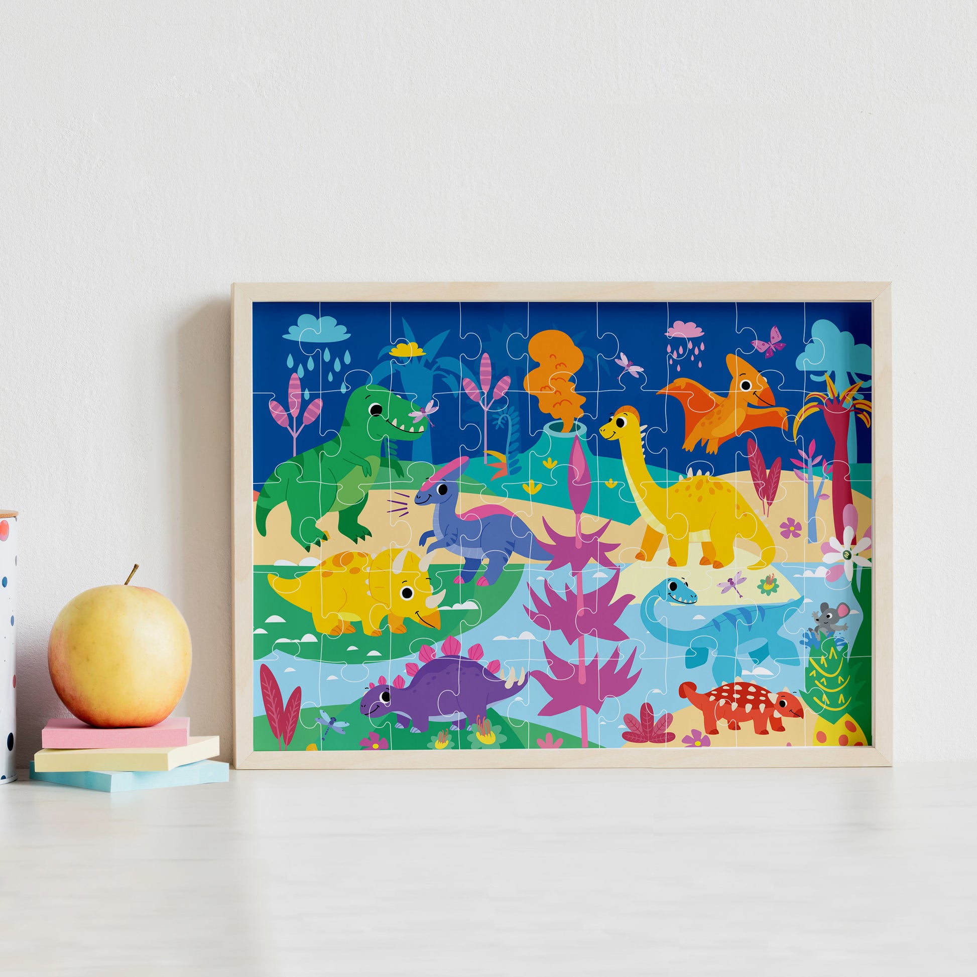Junior Jigsaw Carry & Play Roarsome Dinosaurs available at Bear & Moo