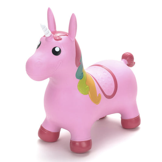 Eurekakids Jumping Unicorn | Inflatable Bouncer Toy available at Bear & Moo