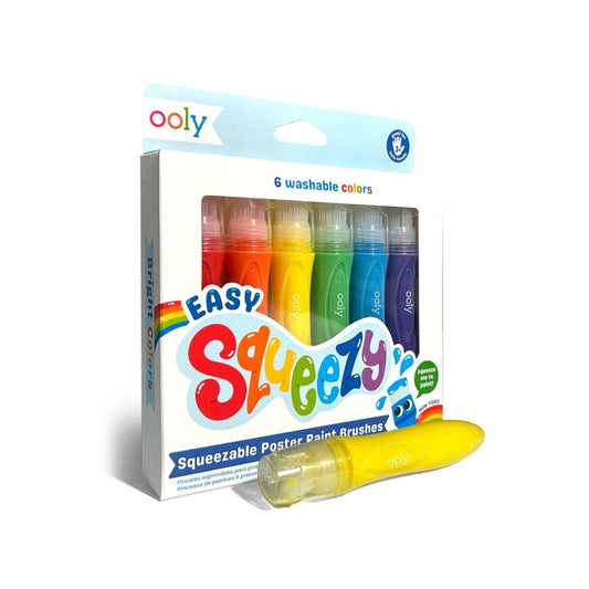 Easy Squeezy: Squeezable Paint Brushes