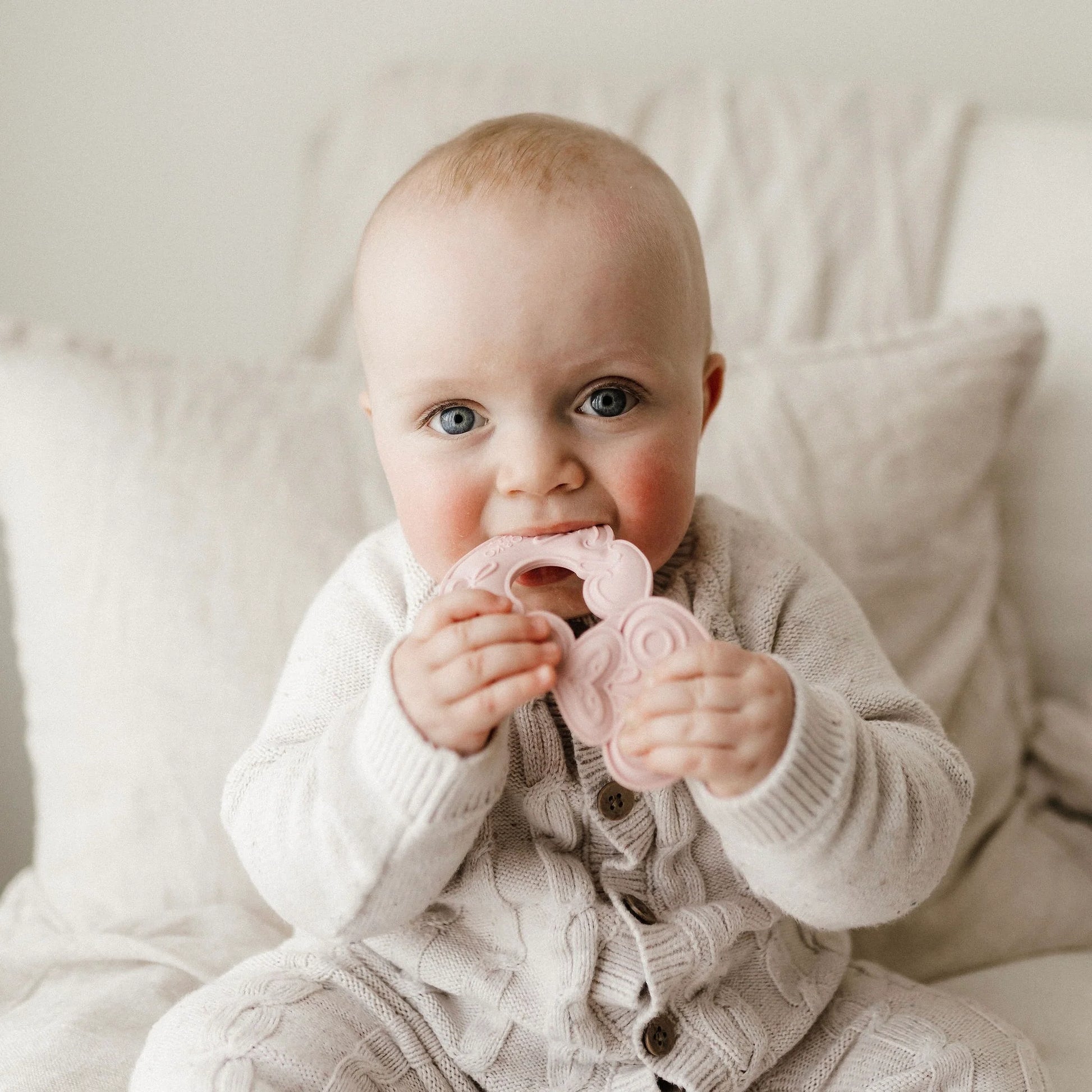 BO & KO Baby Tiki Teether | Posey available at Bear & Moo
