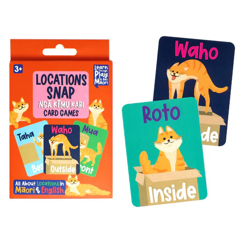 Koha Create Snap Game Te Reo Locations available at Bear & Moo