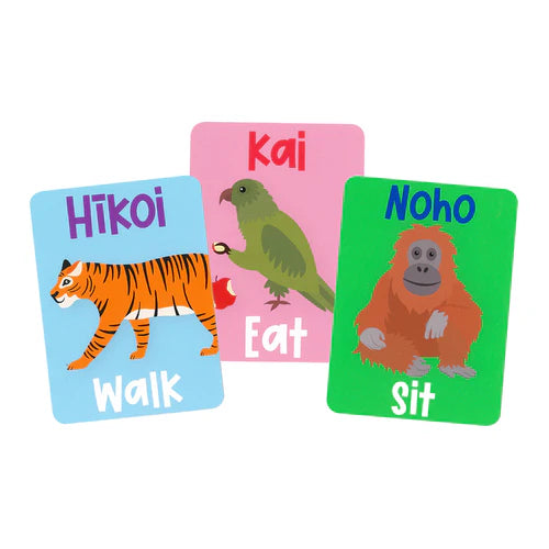 Koha Create Memory Game Te Reo Actions available at Bear & Moo