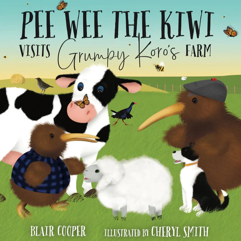 Pee Wee the Kiwi | Visits Grumpy Koro's Farm