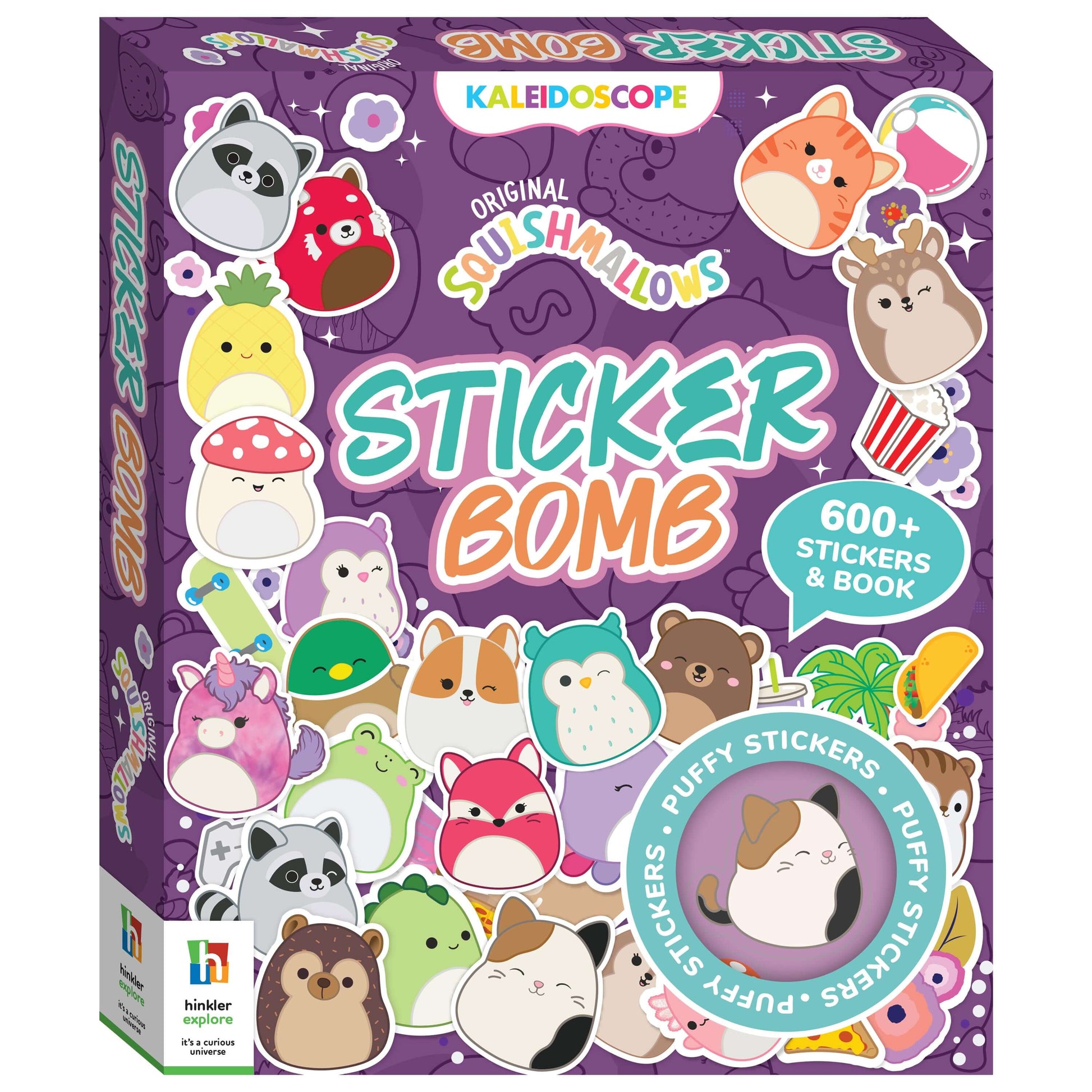 Hinkler Sticker Bomb Squishmallows available at Bear & Moo