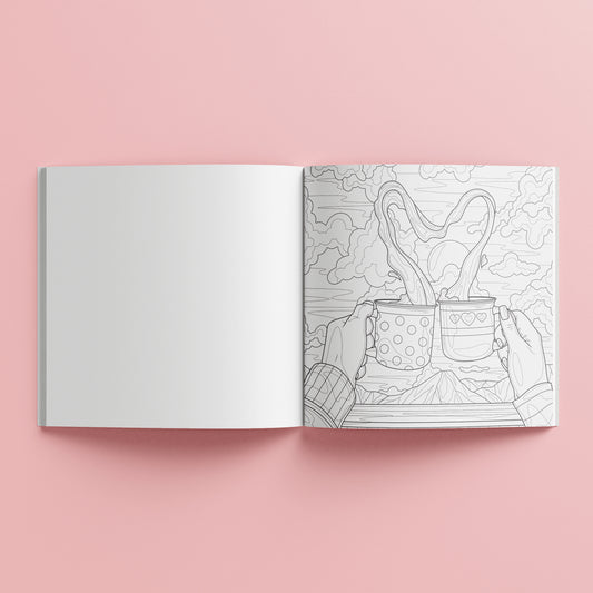 Hinkler Art Maker Merry and Bright Colouring Book available at Bear & Moo