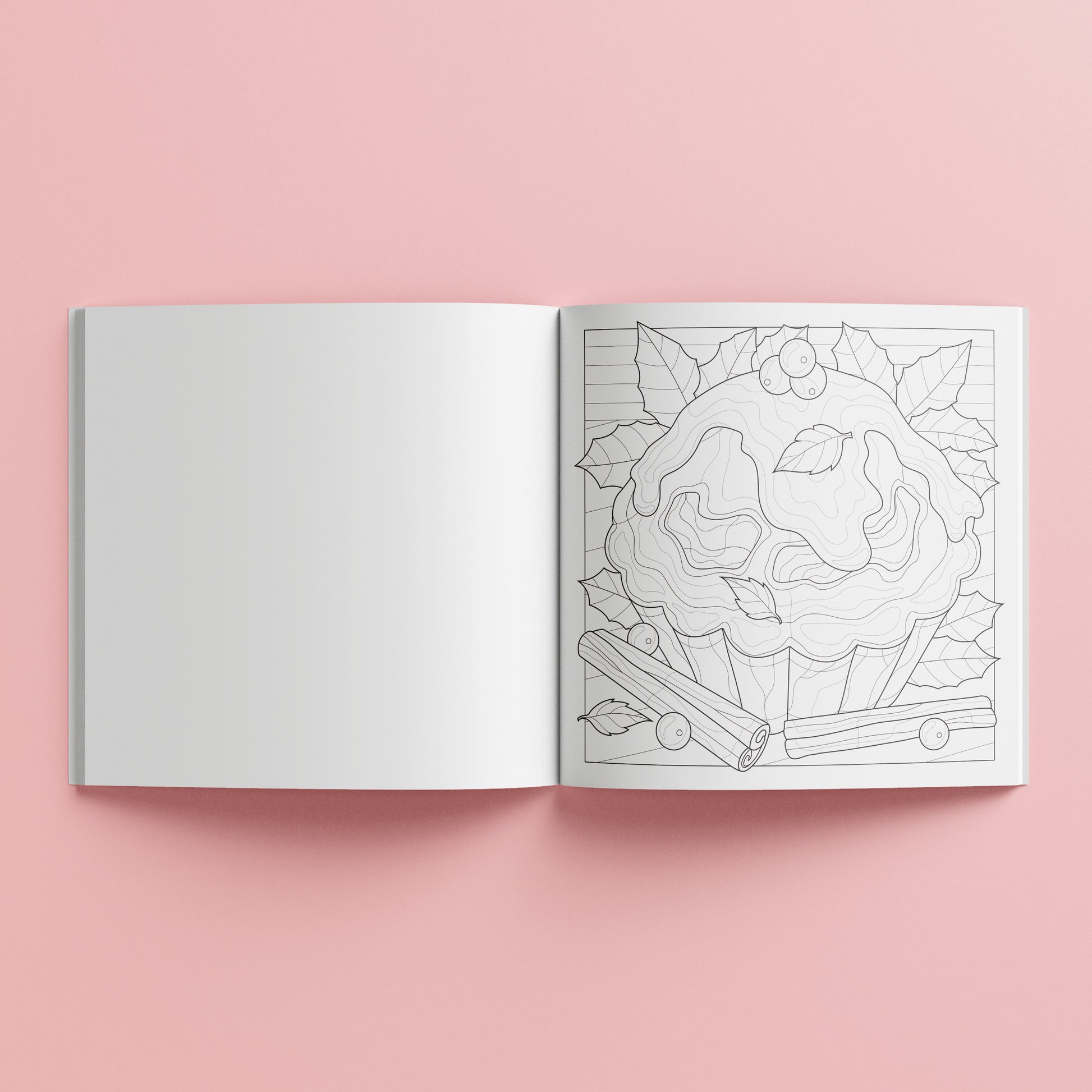 Hinkler Art Maker Merry and Bright Colouring Book available at Bear & Moo