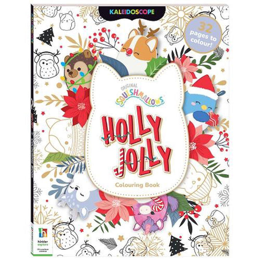 Hinkler Squishmallows Christmas Colouring Book available at Bear & Moo