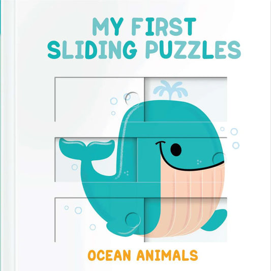 My First Sliding Puzzle | Ocean Animals available at Bear & Moo