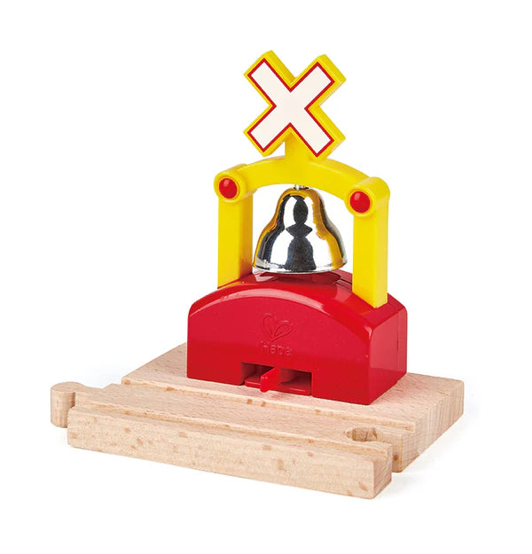 Hape Automatic Train Bell Signal available at Bear & Moo
