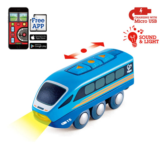 Hape Remote-Control Engine available at Bear & Moo