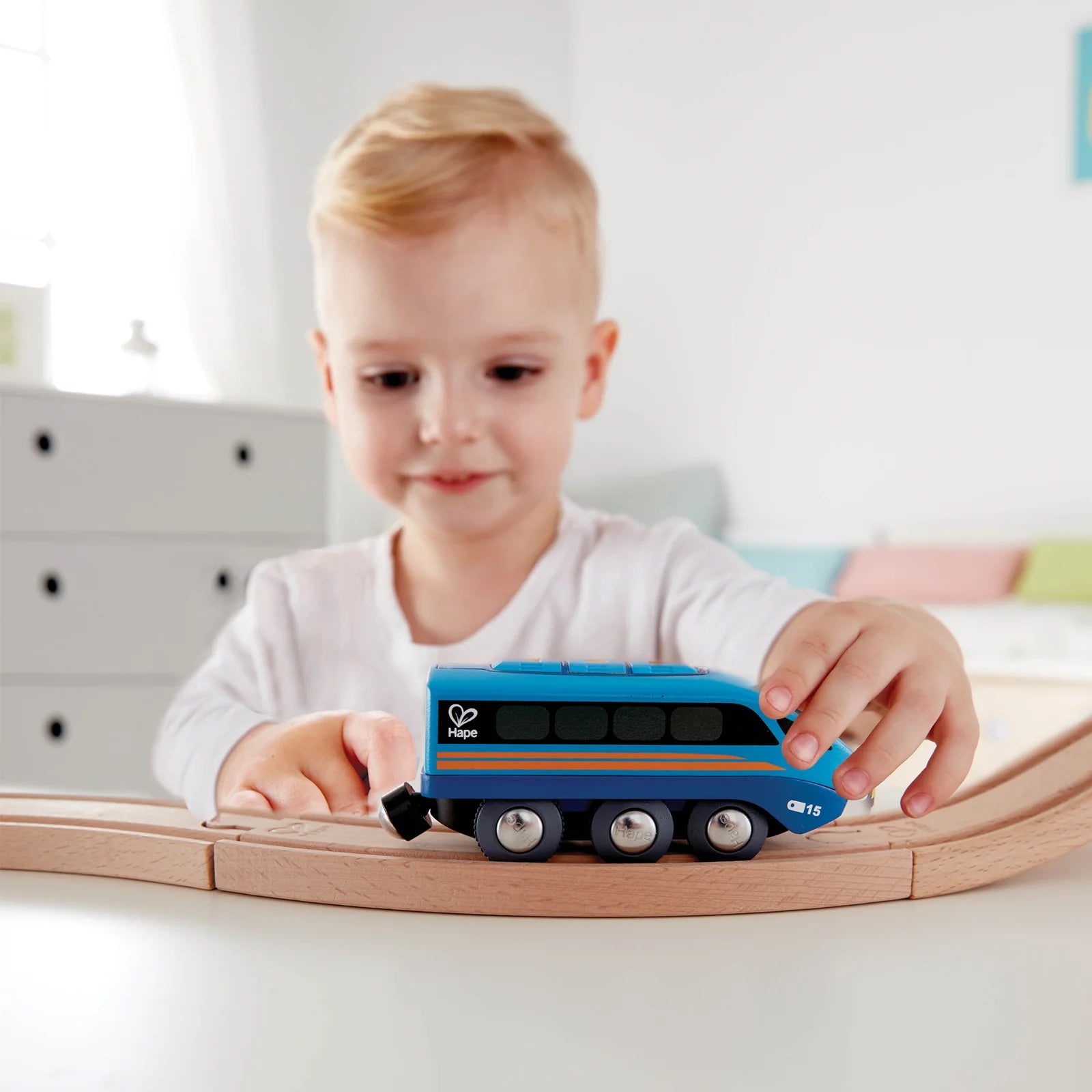 Hape Remote-Control Engine available at Bear & Moo