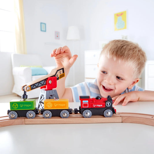 Hape Cargo Delivery Loop available at Bear & Moo