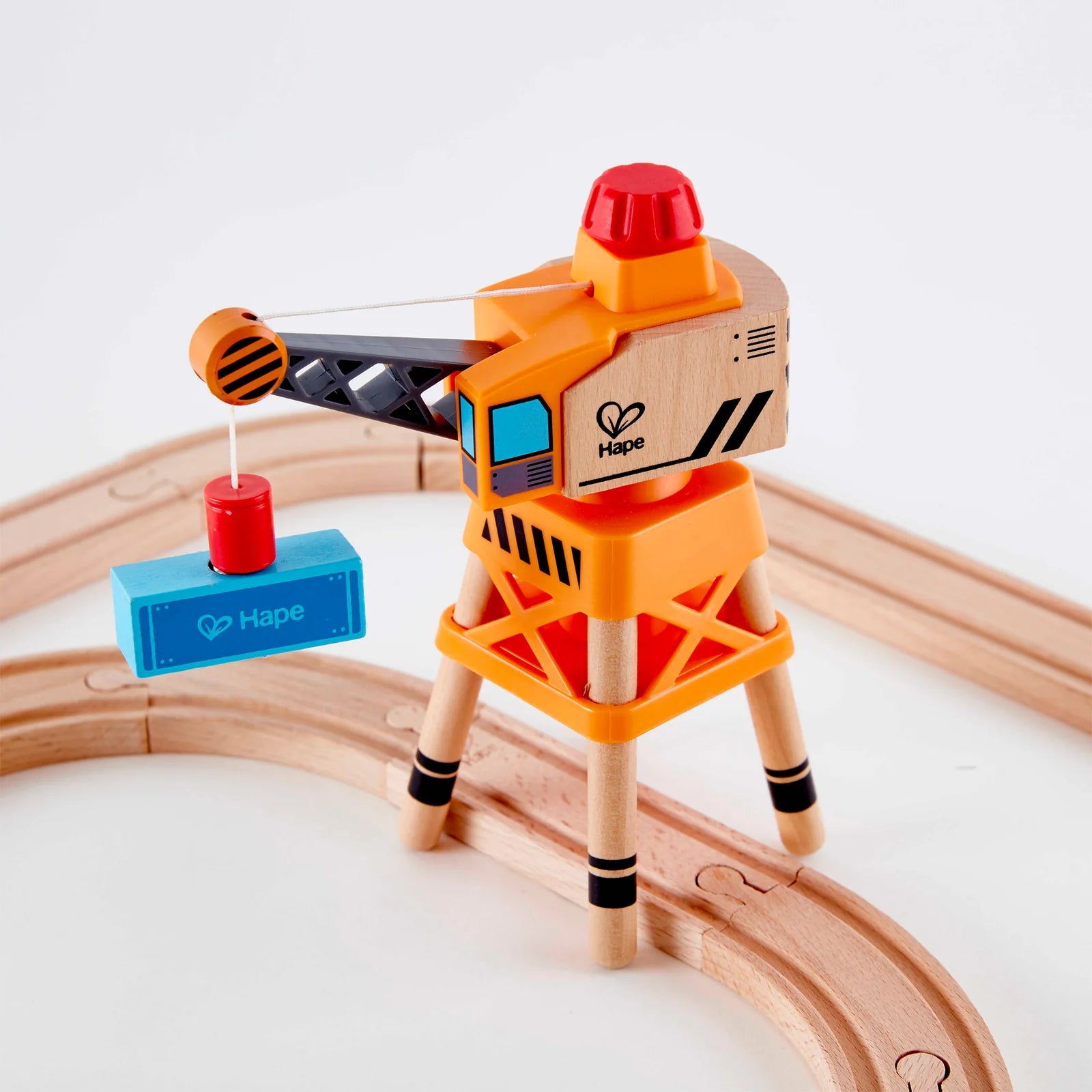 Hape Crossing Crane Set available at Bear & Moo