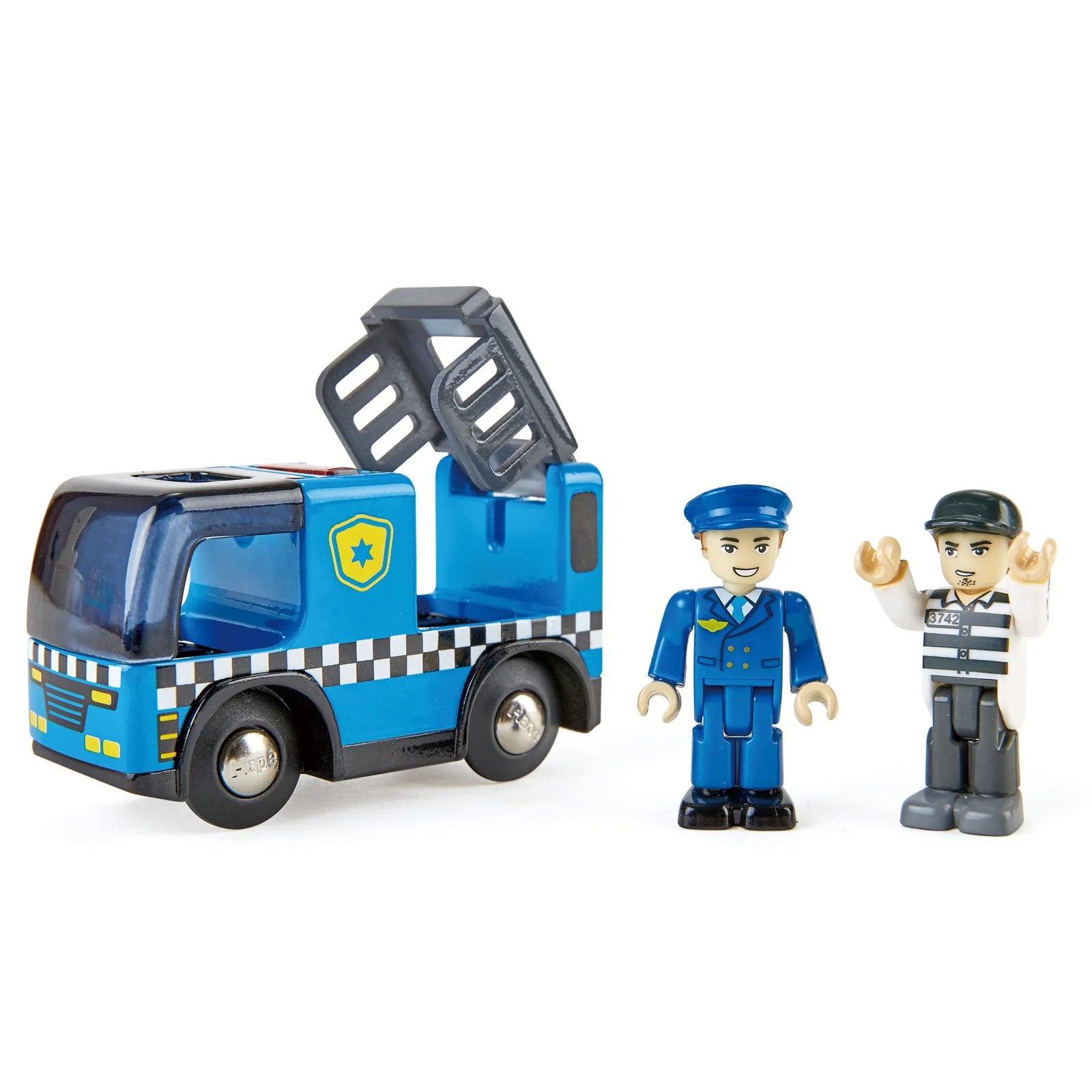 Hape Police Truck with Siren available at Bear & Moo