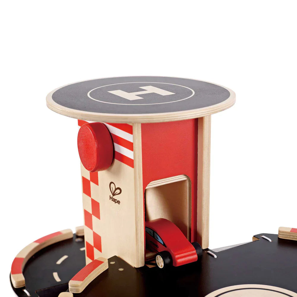 Hape Park and Go Garage available at Bear & Moo