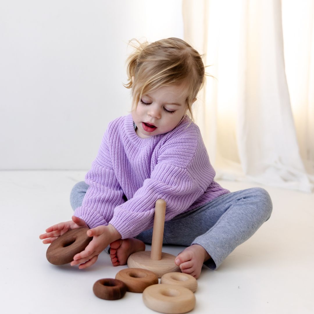 Hello Poppet Sloane Jumper available at Bear & Moo