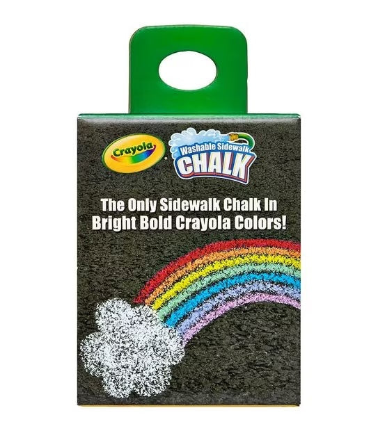 Crayola Washable Sidewalk Chalk Pack 12 available at Bear & Moo