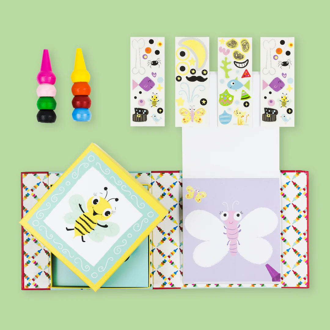 Tiger Tribe Oodle Doodle Crayon Set | Animals available at Bear & Moo