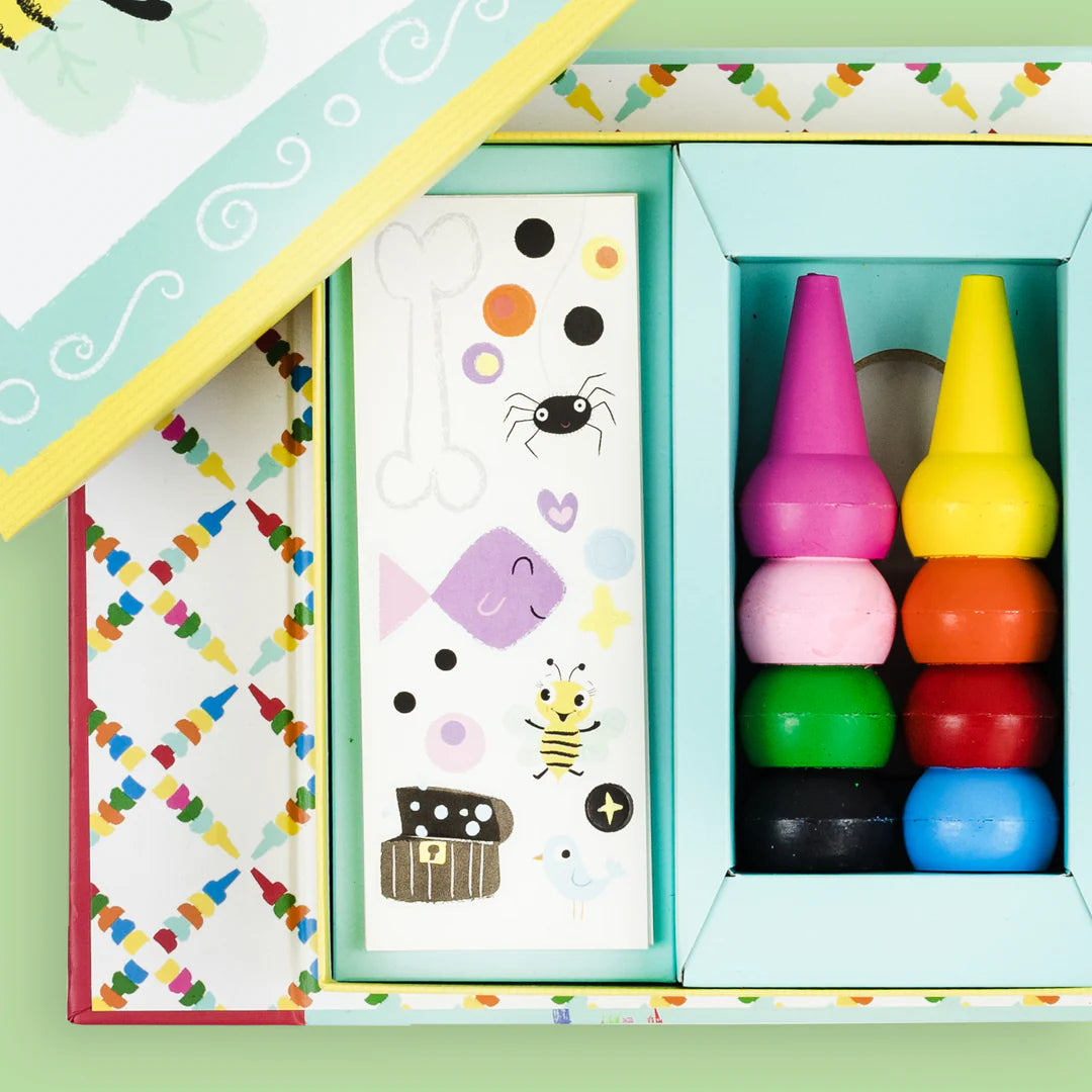 Tiger Tribe Oodle Doodle Crayon Set | Animals available at Bear & Moo