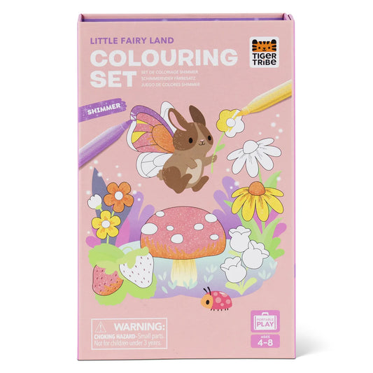 Shimmer Colouring Set | Little Fairy Land available at Bear & Moo