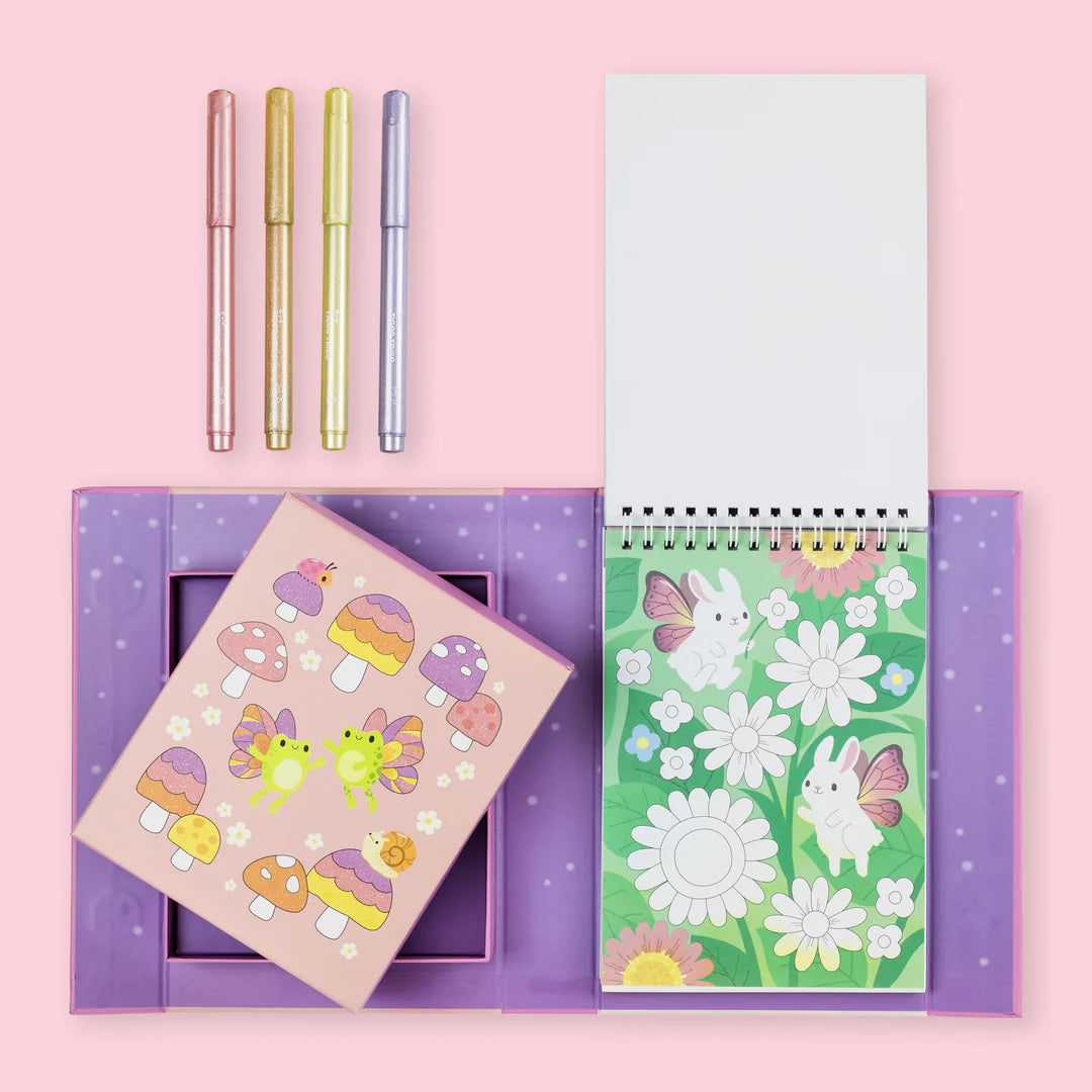 Shimmer Colouring Set | Little Fairy Land available at Bear & Moo