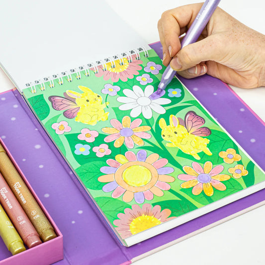Shimmer Colouring Set | Little Fairy Land available at Bear & Moo