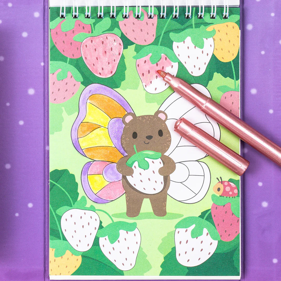 Shimmer Colouring Set | Little Fairy Land available at Bear & Moo